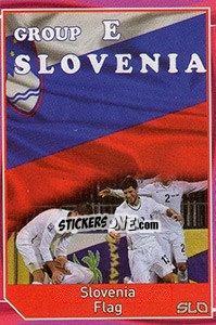 Sticker Flag - Evropsko fudbalsko prvenstvo 2016 n. 321 - G.T.P.R School Shop