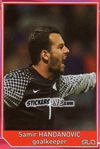 Sticker Samir Handanovic - Evropsko fudbalsko prvenstvo 2016 n. 323 - G.T.P.R School Shop
