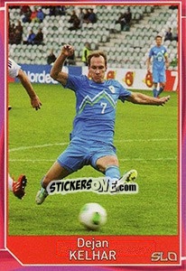Sticker Dejan Kelhar - Evropsko fudbalsko prvenstvo 2016 - G.T.P.R School Shop