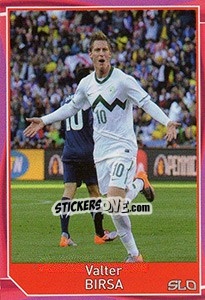 Sticker Valter Birsa - Evropsko fudbalsko prvenstvo 2016 - G.T.P.R School Shop