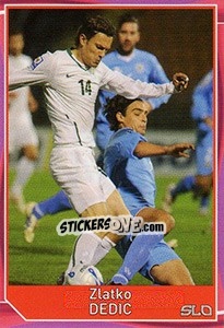 Sticker Zlatko Dedic - Evropsko fudbalsko prvenstvo 2016 n. 334 - G.T.P.R School Shop