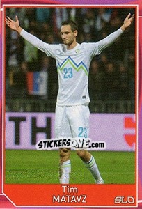 Sticker Tim Matavz - Evropsko fudbalsko prvenstvo 2016 n. 335 - G.T.P.R School Shop