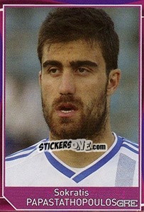 Sticker Sokratis Papastathopoulos - Evropsko fudbalsko prvenstvo 2016 n. 364 - G.T.P.R School Shop