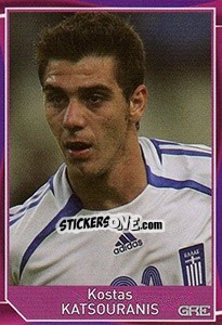 Sticker Kostas Katsouranis - Evropsko fudbalsko prvenstvo 2016 n. 366 - G.T.P.R School Shop