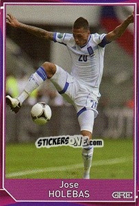 Sticker Jose Holebas - Evropsko fudbalsko prvenstvo 2016 n. 367 - G.T.P.R School Shop