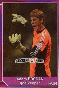 Sticker Adam Bogdan - Evropsko fudbalsko prvenstvo 2016 n. 379 - G.T.P.R School Shop