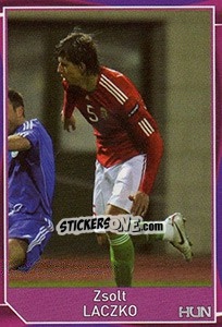 Sticker Zsolt Laczko - Evropsko fudbalsko prvenstvo 2016 n. 386 - G.T.P.R School Shop