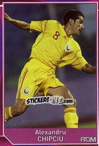Sticker Alexandru Chipciu - Evropsko fudbalsko prvenstvo 2016 n. 404 - G.T.P.R School Shop