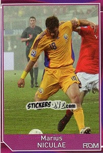 Sticker Marius Niculae - Evropsko fudbalsko prvenstvo 2016 - G.T.P.R School Shop
