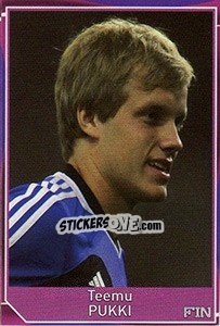 Sticker Teemu Pukki - Evropsko fudbalsko prvenstvo 2016 n. 415 - G.T.P.R School Shop