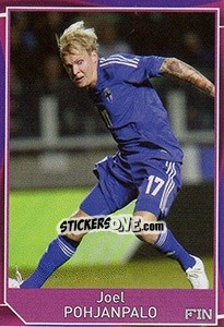 Sticker Joel Pohjanpalo - Evropsko fudbalsko prvenstvo 2016 n. 416 - G.T.P.R School Shop