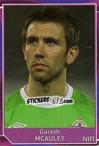 Sticker Gareth McAuley - Evropsko fudbalsko prvenstvo 2016 n. 419 - G.T.P.R School Shop