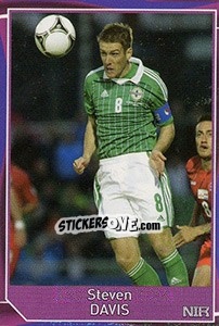 Sticker Steven Davis - Evropsko fudbalsko prvenstvo 2016 n. 420 - G.T.P.R School Shop