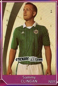 Sticker Sammy Clingan - Evropsko fudbalsko prvenstvo 2016 n. 423 - G.T.P.R School Shop