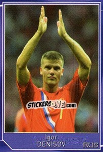 Sticker Igor Denisov - Evropsko fudbalsko prvenstvo 2016 n. 441 - G.T.P.R School Shop