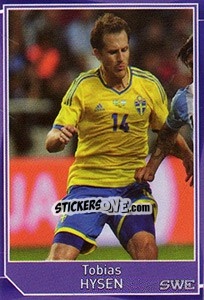 Sticker Tobias Hysen - Evropsko fudbalsko prvenstvo 2016 n. 457 - G.T.P.R School Shop