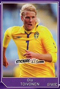 Sticker Ola Toivonen - Evropsko fudbalsko prvenstvo 2016 n. 464 - G.T.P.R School Shop