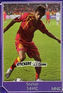 Sticker Stefan Savic - Evropsko fudbalsko prvenstvo 2016 n. 469 - G.T.P.R School Shop
