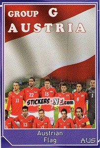 Sticker Flag - Evropsko fudbalsko prvenstvo 2016 n. 481 - G.T.P.R School Shop