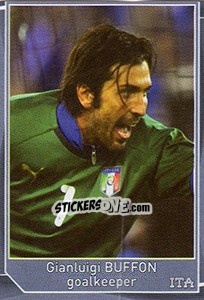 Sticker Gianluigi Buffon - Evropsko fudbalsko prvenstvo 2016 - G.T.P.R School Shop