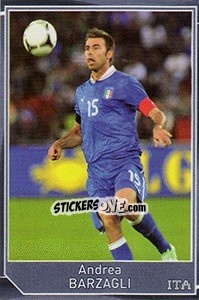 Sticker Andrea Barzagli - Evropsko fudbalsko prvenstvo 2016 n. 509 - G.T.P.R School Shop