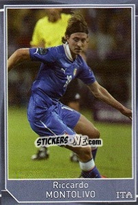 Sticker Riccardo Montolivo - Evropsko fudbalsko prvenstvo 2016 n. 514 - G.T.P.R School Shop