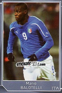 Sticker Mario Balotelli - Evropsko fudbalsko prvenstvo 2016 n. 519 - G.T.P.R School Shop