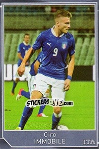 Sticker Ciro Immobile - Evropsko fudbalsko prvenstvo 2016 n. 520 - G.T.P.R School Shop