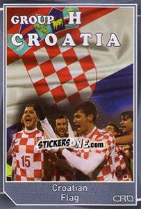 Sticker Flag - Evropsko fudbalsko prvenstvo 2016 n. 521 - G.T.P.R School Shop