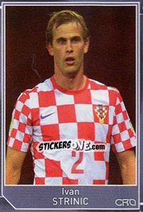 Sticker Ivan Strinic - Evropsko fudbalsko prvenstvo 2016 - G.T.P.R School Shop