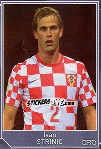 Sticker Ivan Strinic - Evropsko fudbalsko prvenstvo 2016 n. 526 - G.T.P.R School Shop