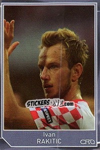 Sticker Ivan Rakitic - Evropsko fudbalsko prvenstvo 2016 n. 528 - G.T.P.R School Shop