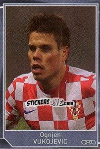 Sticker Ognjen Vukojevic - Evropsko fudbalsko prvenstvo 2016 n. 529 - G.T.P.R School Shop