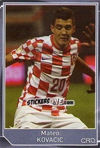Sticker Mateo Kovacic - Evropsko fudbalsko prvenstvo 2016 n. 531 - G.T.P.R School Shop
