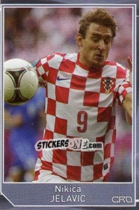 Sticker Nikica Jelavic - Evropsko fudbalsko prvenstvo 2016 n. 533 - G.T.P.R School Shop