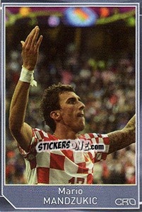 Sticker Mario Mandzukic - Evropsko fudbalsko prvenstvo 2016 n. 534 - G.T.P.R School Shop