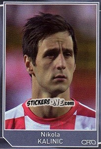 Sticker Nikola Kalinic - Evropsko fudbalsko prvenstvo 2016 - G.T.P.R School Shop