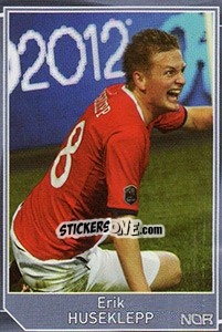 Sticker Erik Huseklepp - Evropsko fudbalsko prvenstvo 2016 - G.T.P.R School Shop