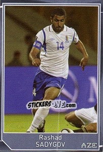 Sticker Rashad Sadygov - Evropsko fudbalsko prvenstvo 2016 n. 563 - G.T.P.R School Shop