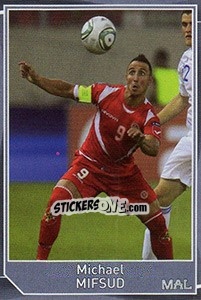 Sticker Michael Mifsud - Evropsko fudbalsko prvenstvo 2016 n. 576 - G.T.P.R School Shop