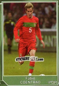 Sticker Fabio Coentrao - Evropsko fudbalsko prvenstvo 2016 - G.T.P.R School Shop
