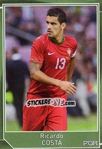 Sticker Ricardo Costa - Evropsko fudbalsko prvenstvo 2016 n. 582 - G.T.P.R School Shop
