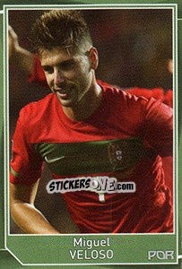 Sticker Miguel Veloso - Evropsko fudbalsko prvenstvo 2016 n. 584 - G.T.P.R School Shop