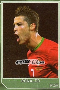 Sticker Cristiano Ronaldo - Evropsko fudbalsko prvenstvo 2016 n. 592 - G.T.P.R School Shop