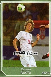 Sticker Dusan Basta - Evropsko fudbalsko prvenstvo 2016 n. 602 - G.T.P.R School Shop