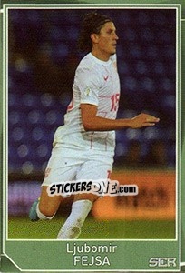 Sticker Ljubomir Fejsa - Evropsko fudbalsko prvenstvo 2016 n. 604 - G.T.P.R School Shop