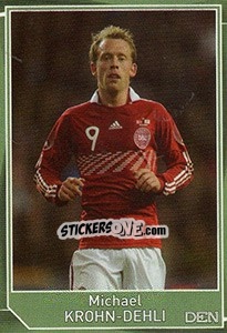 Sticker Michael Krohn-Dehli - Evropsko fudbalsko prvenstvo 2016 n. 617 - G.T.P.R School Shop