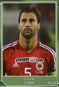 Sticker Lorik Cana - Evropsko fudbalsko prvenstvo 2016 n. 629 - G.T.P.R School Shop