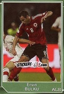 Sticker Ervin Bulku - Evropsko fudbalsko prvenstvo 2016 n. 638 - G.T.P.R School Shop