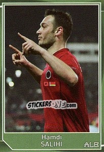 Sticker Hamdi Salihi - Evropsko fudbalsko prvenstvo 2016 n. 639 - G.T.P.R School Shop